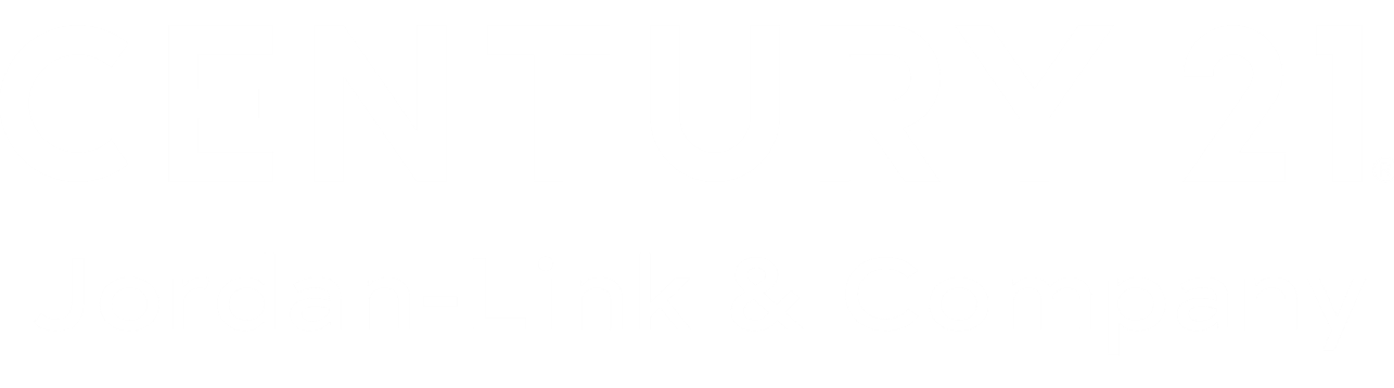 Century 21 Jordan Link WHite Logo